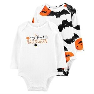 Carter's Halloween bodysuits 2-pack size 18m